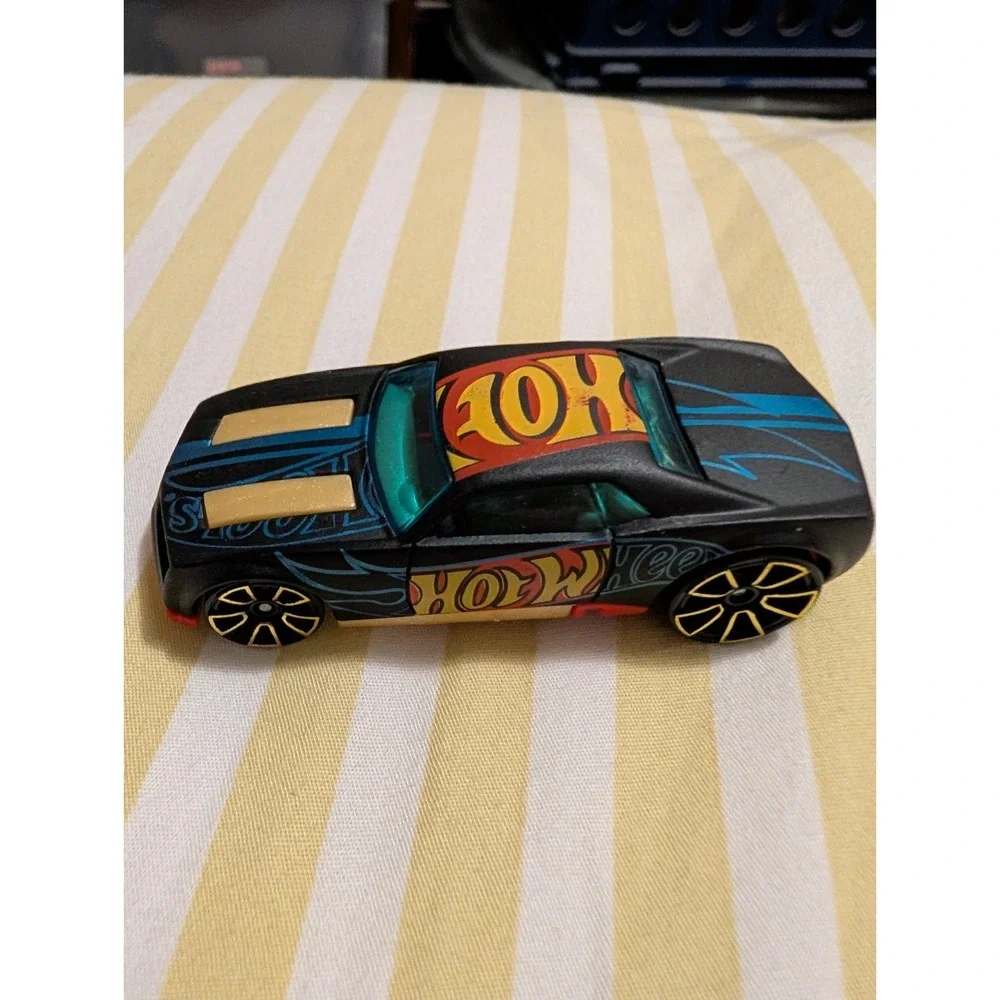 BULLY GOAT - FLAT BLACK with A LOGO - 2014 HW RACE SERIES * HOT WHEELS * OPEN